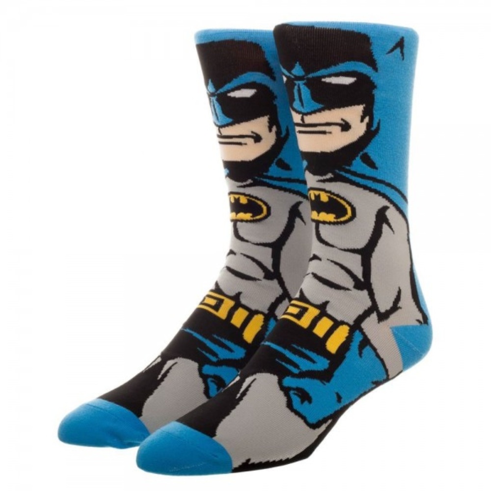 Batman Character Socks, Men's Crew Socks, One Size Fits Most